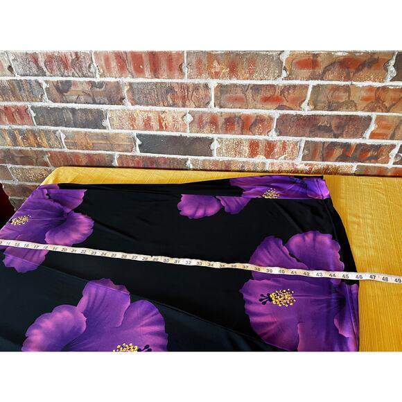 Kisses and Hugs Purple Floral Short Sleeve Dress Women’s Size:Small - Picture 4 of 6